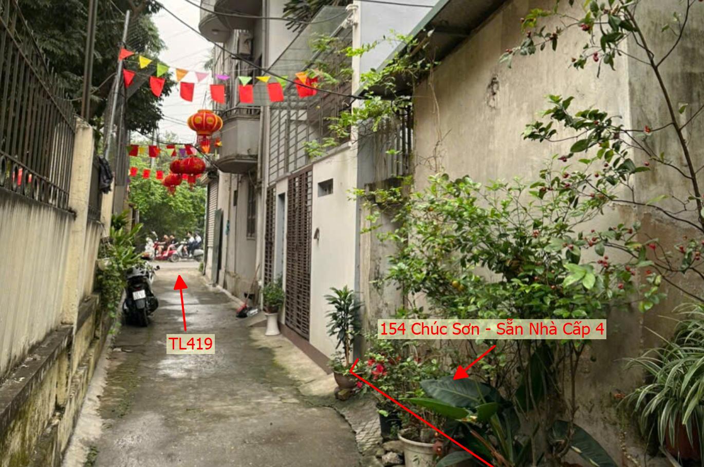 Hình ảnh Bất Động Sản Chương Mỹ Bán Đất Sẵn Nhà Cấp 4 Khu Vực Chúc Sơn Sát Mặt Đường Kinh Doanh TL419 Cạnh Chợ Chúc Sơn 