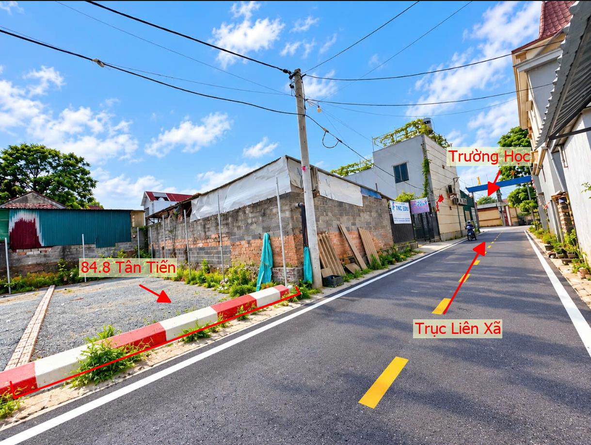 Hình ảnh Bất Động Sản Xuân Mai Bán Đất Phân Lô Khu Vực Tân Tiến Ô Tô Đỗ Tận Đất Sát Trục Chính Kinh Doanh Liên Xã Đối Diện Trường Học Các Cấp