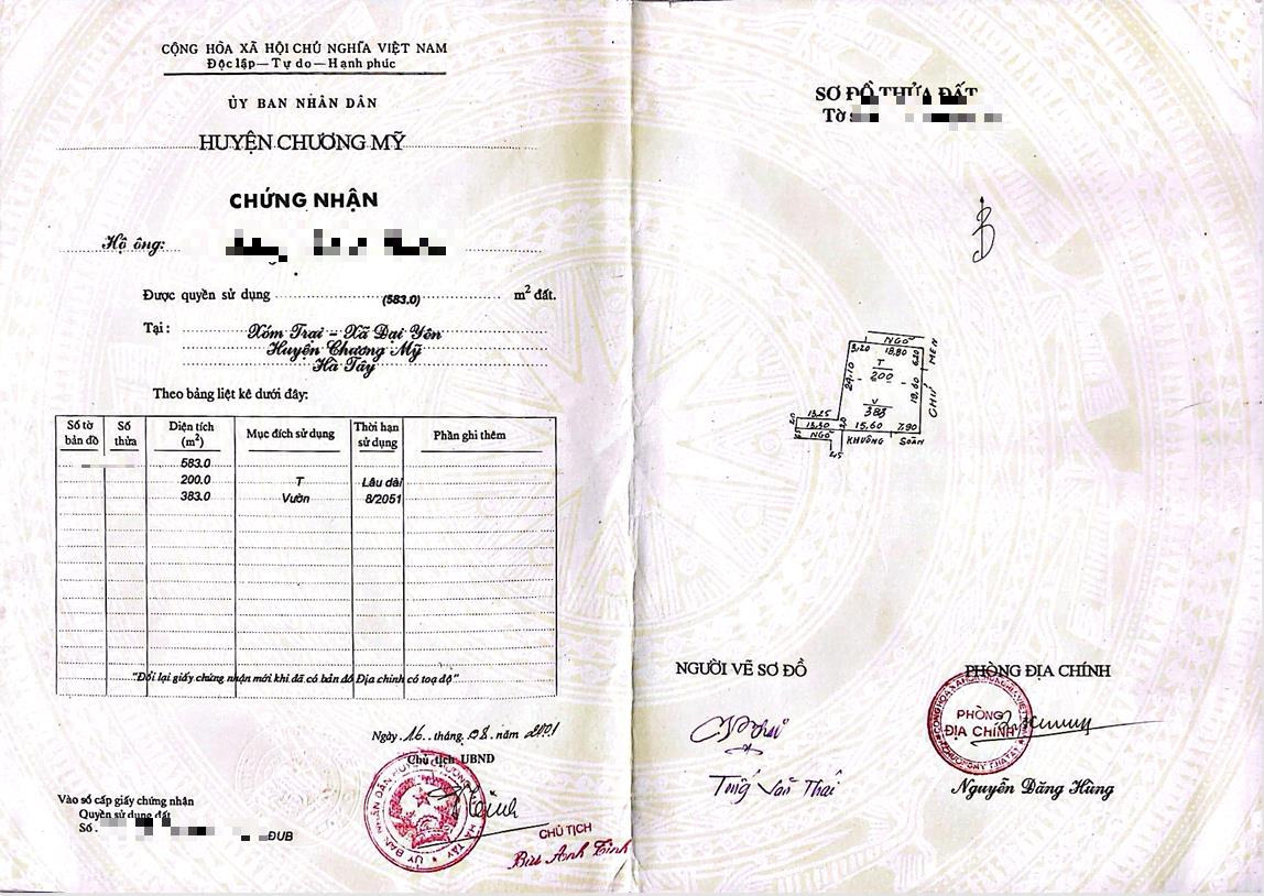 Hình ảnh Bán Thửa Đất 583m Tại Đại Yên Sát Mặt Đường Kinh Doanh TL419 Giá Chỉ Vài Tỷ