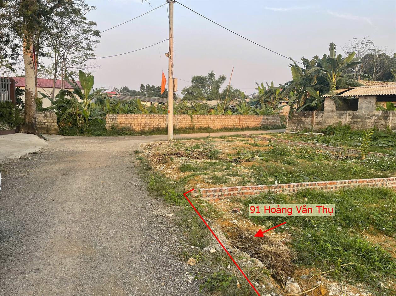 Hình ảnh Bán Thửa Đất 91m Tại Hoàng Văn Thụ Chương Mỹ Ô Tô Đỗ Tận Đất Ngay Gần QL21A 