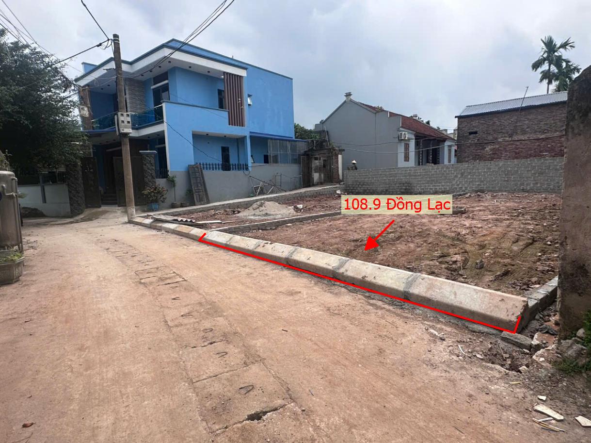 Hình ảnh Bán Thửa Đất 108.9m Tại Đồng Lạc Full Thổ Cư Đường Thông Ô Tô Sát Trục Chính Kinh Doanh