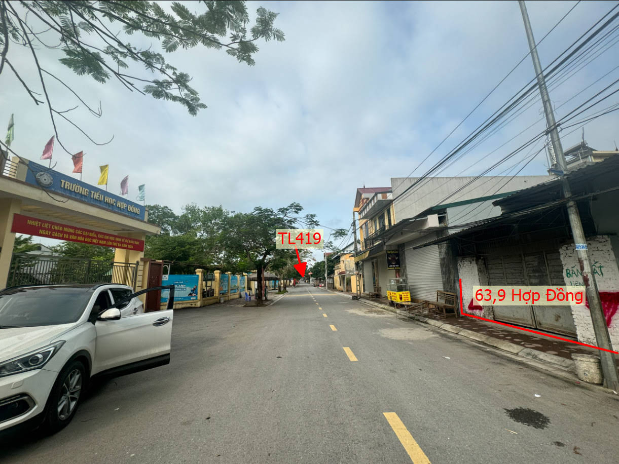 Hình ảnh Bán Đất Hợp Đồng Sẵn Nhà Cấp 4 Mặt Đường Kinh Doanh Đối Diện Trường Cấp 1 Hợp Đồng