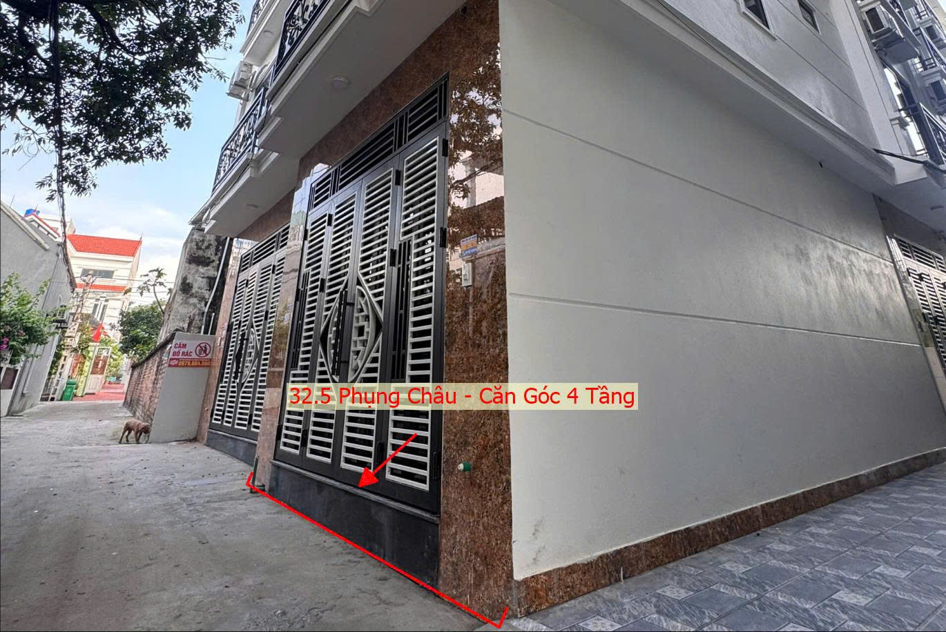 Hình ảnh Bán Nhà Thương Mại Phụng Châu 32.5m Căn Góc 4 Tầng Sát Trục Kinh Doanh Liên Huyện