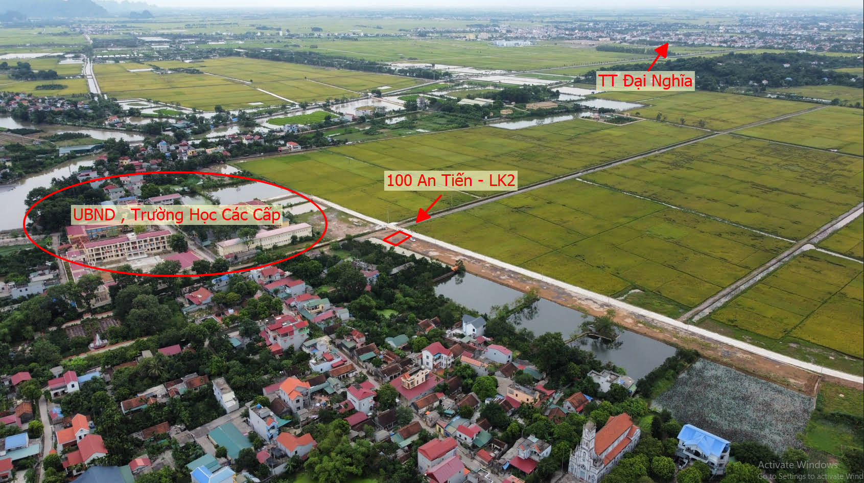Hình ảnh Đất Đấu Giá An Tiến Mỹ Đức Ngay Trung Tâm Xã An Tiến Sát Thị Trấn Đại Nghĩa (LK2)
