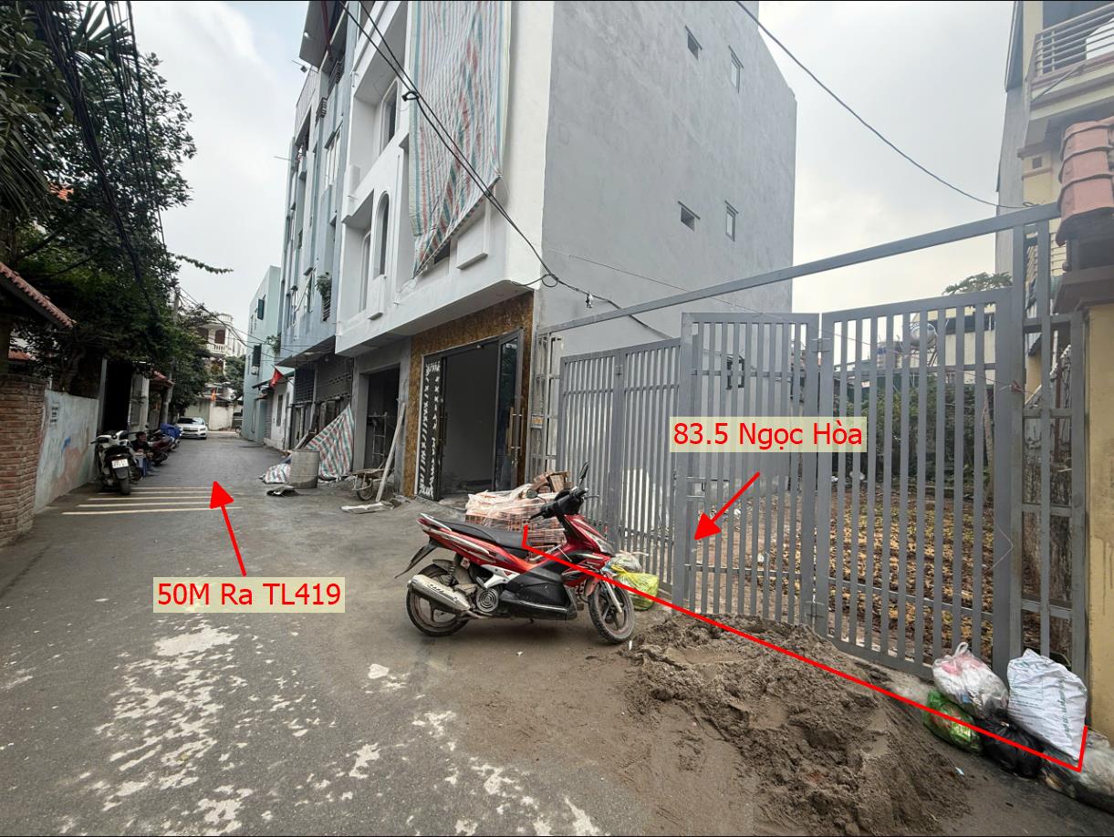 Hình ảnh Bán Đất Full Thổ Cư 83.5m Tại Ngọc Hòa Mặt Trục Chính Kinh Doanh Ngay Sát Đường TL419