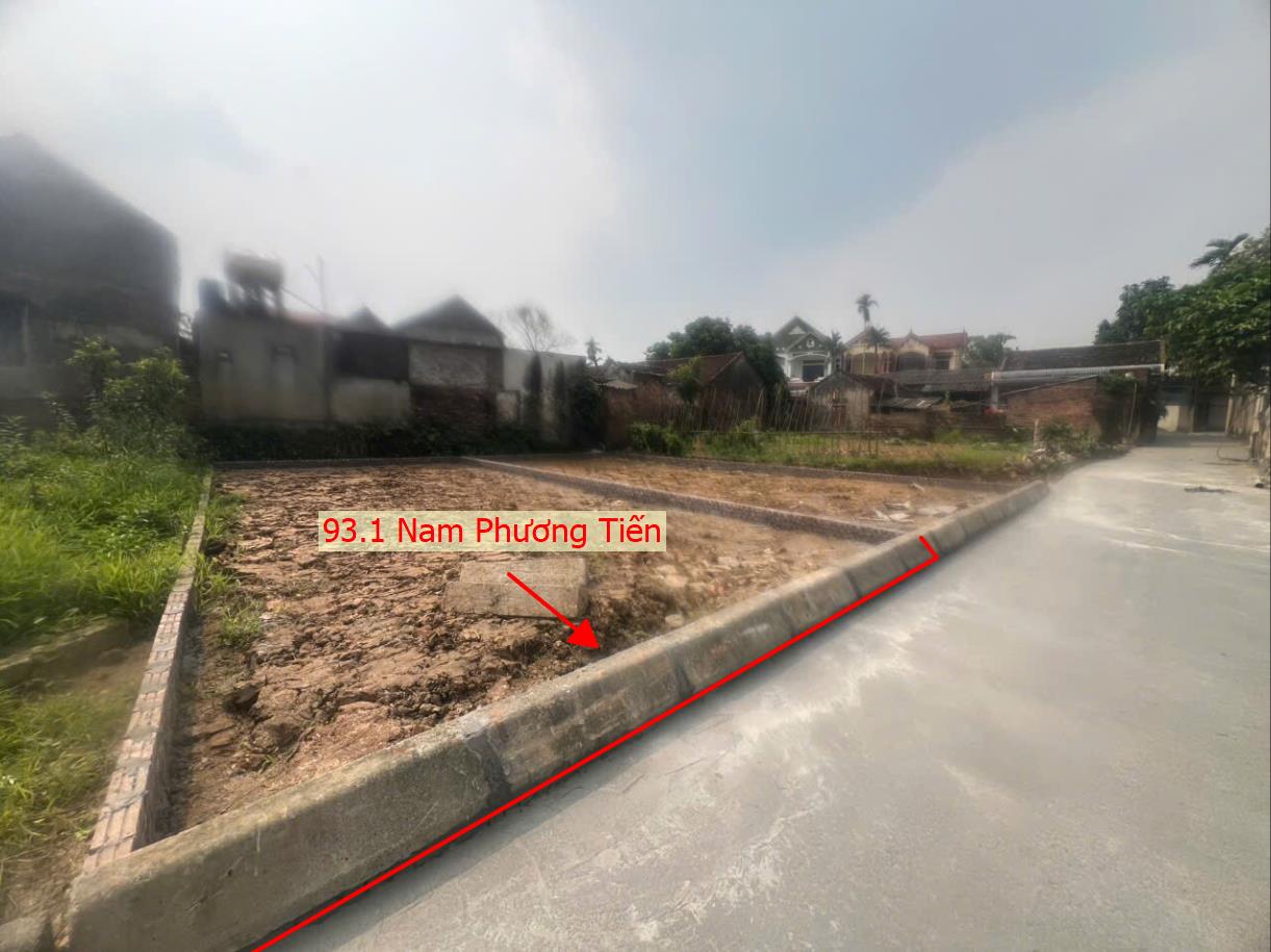 Hình ảnh Bán Thửa Đất 93.1m Tại Nam Phương Tiến Ô Tô Vào Tận Đất Sát Trục Chính Kinh Doanh Giá Chỉ Hơn Tỷ