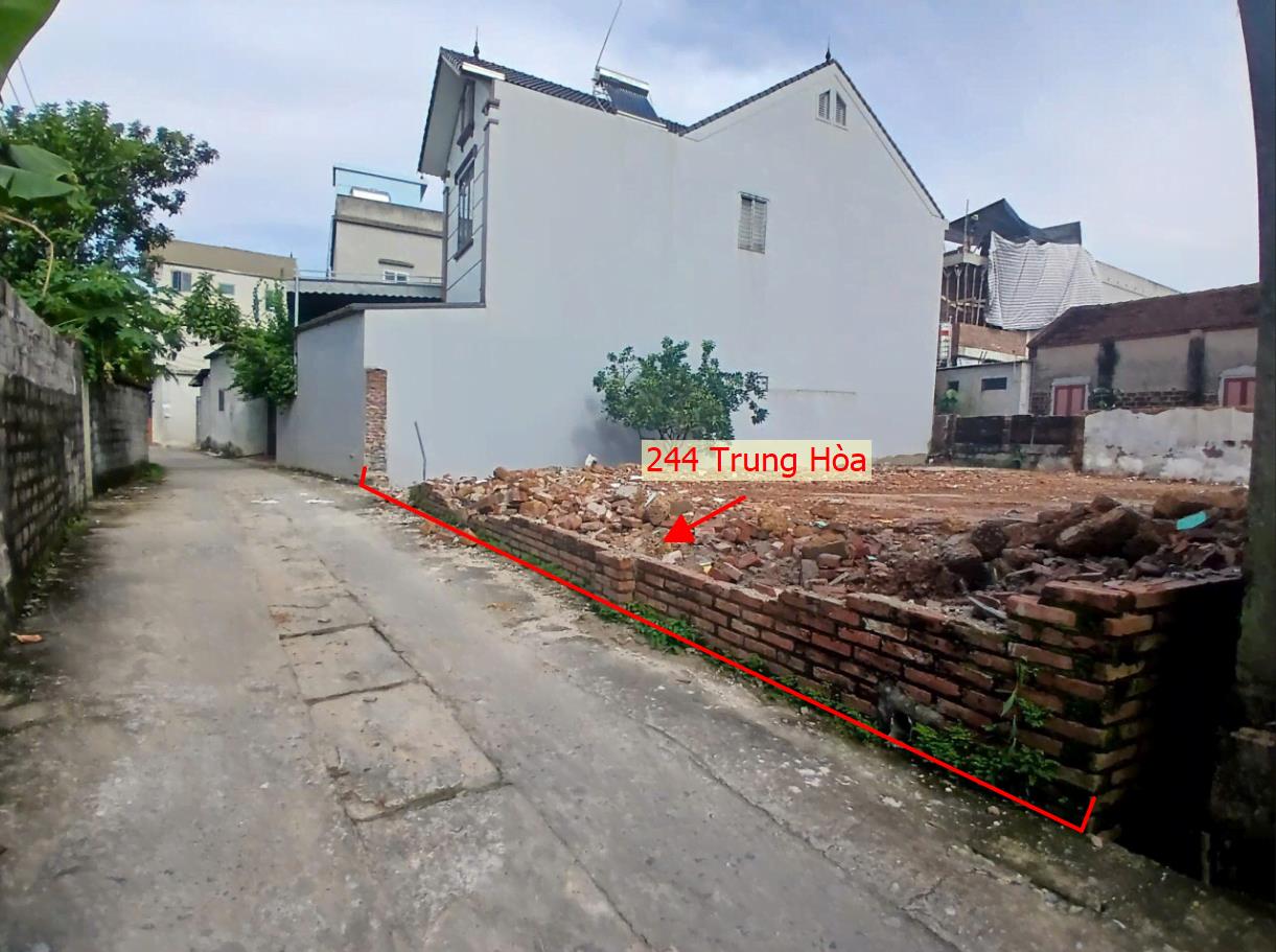Hình ảnh Bán Đất Full Thổ Cư 244m Tại Trung Hòa Ô Tô Đỗ Tận Đất Ngay Gần Trục Chính Kinh Doanh Liên Xã 