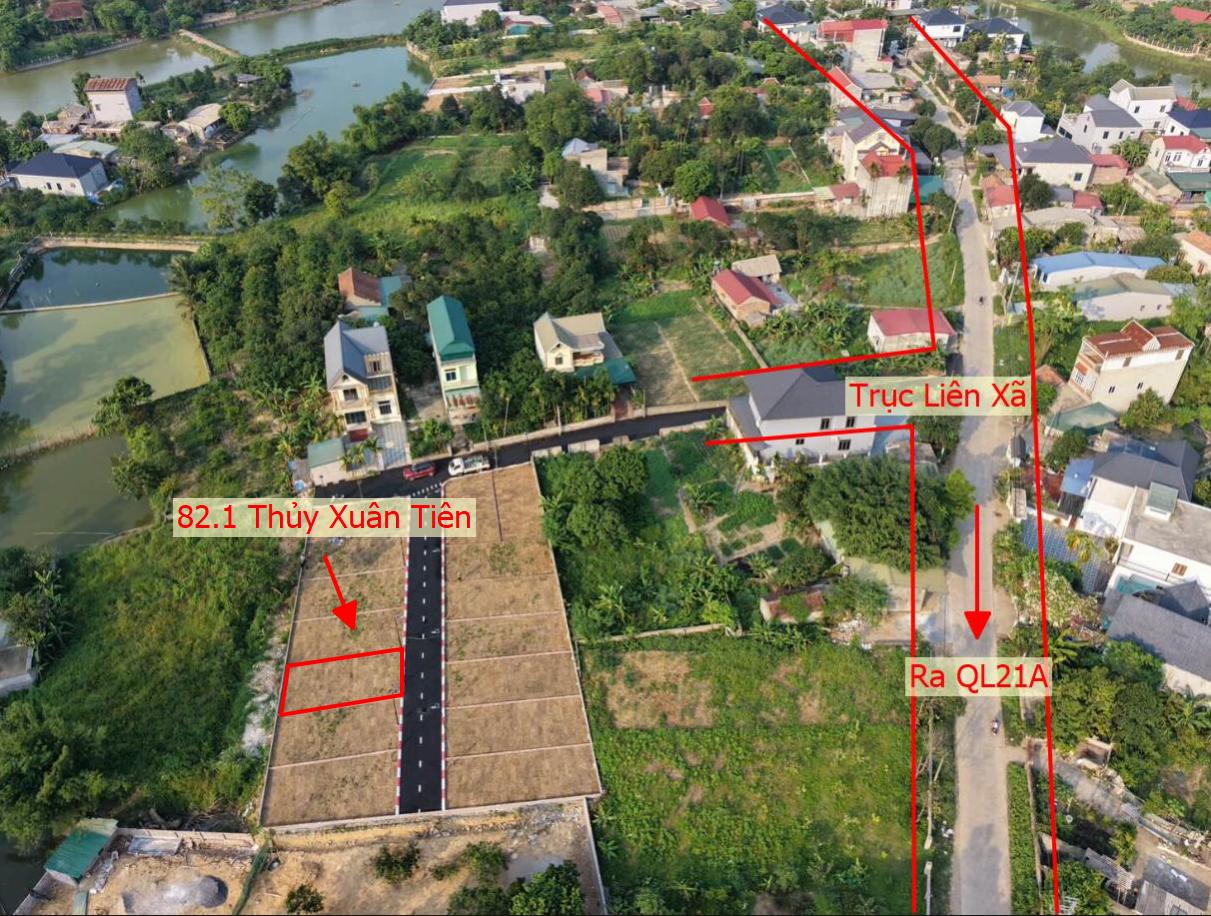 Hình ảnh Bất Động Sản Xuân Mai Bán Đất Phân Lô Thủy Xuân Tiên Ô Tô Vào Tận Đất Sát Trục Chính Kinh Doanh Liên Xã 
