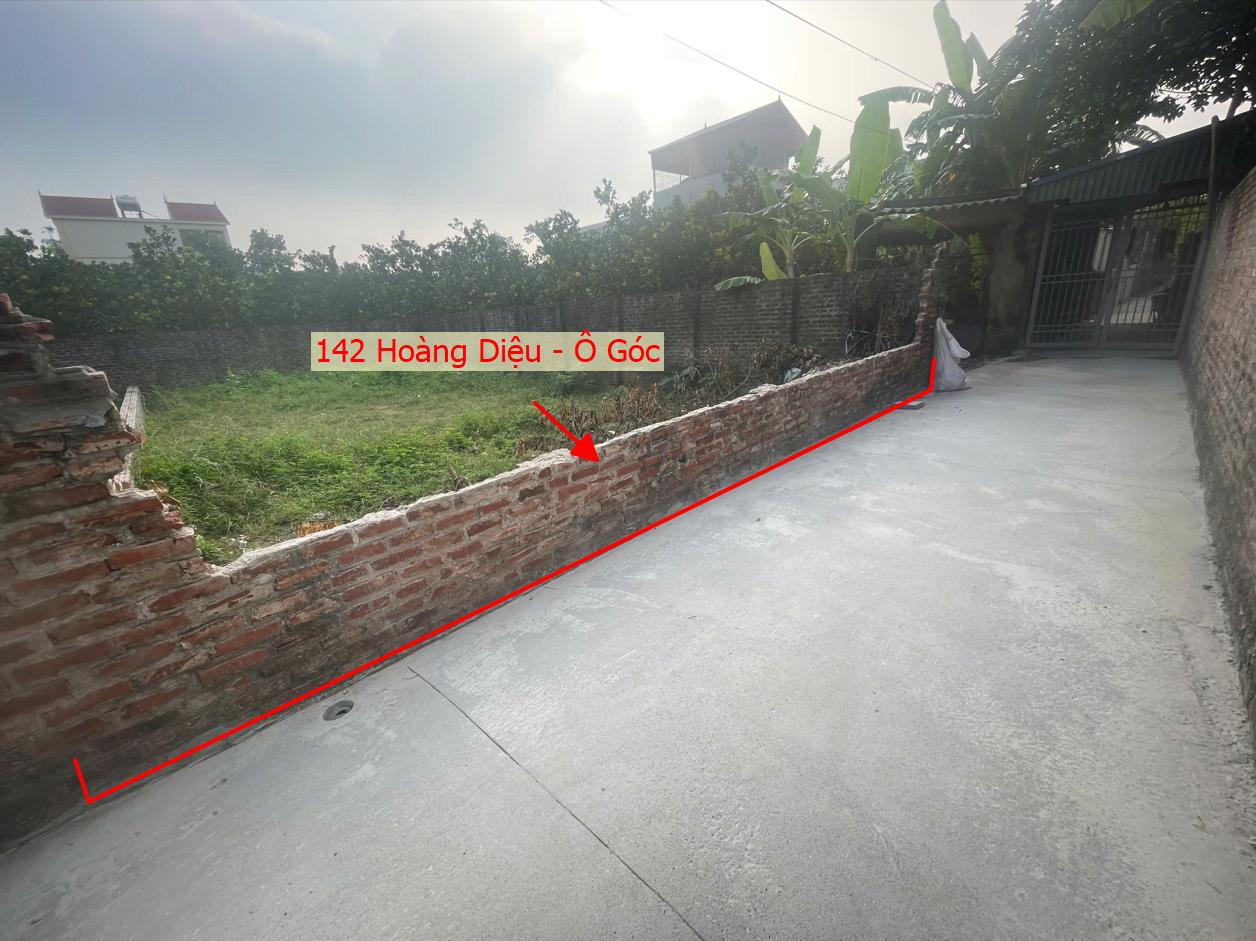 Hình ảnh Bán Lô Góc 2 Mặt Tiền Full Thổ Cư Ô Tô Vào Tận Đất Ngay Trung Tâm Xã Hoàng Diệu 