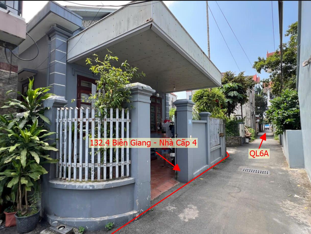 Hình ảnh Bất Động Sản Chương Mỹ Bán Đất Khu Vực Biên Giang Sẵn Nhà Ngay Sát QL6A Đang Triển Khai Mở Rộng