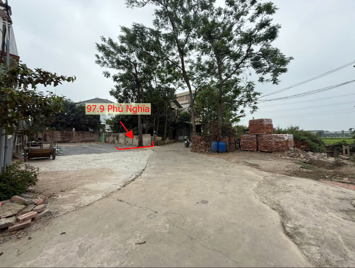 Hình ảnh Bán Thửa Đất 97.9m Tại Phú Nghĩa Chương Mỹ Ô Tô Đỗ Tận Đất Gần QL6A Đang Triển Khai Mở Rộng 