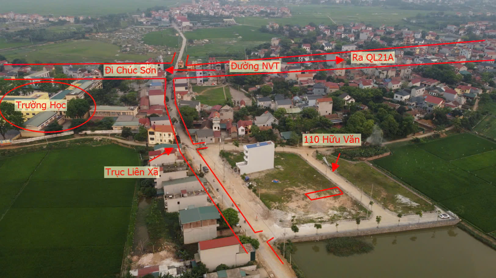 Hình ảnh Bán Đất Đấu Giá Khu Mái Sau Hữu Văn Chương Mỹ | Đất Đấu Giá Chương Mỹ