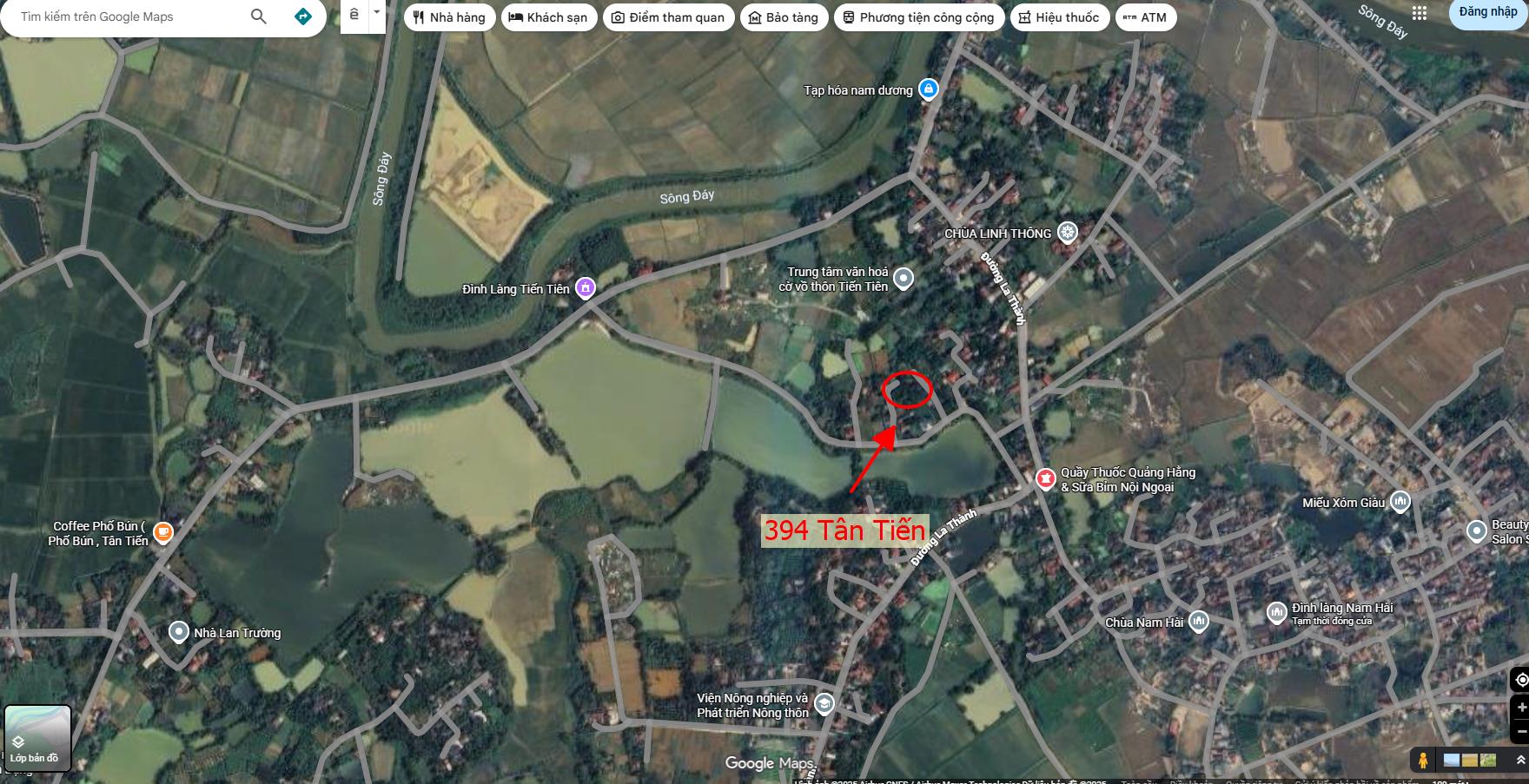 Hình ảnh Bán Thửa Đất 394m Tại Tân Tiến 2 Mặt Ngõ Sát Trục Chính Kinh Doanh Liên Xã Giá Chỉ Vài Tỷ