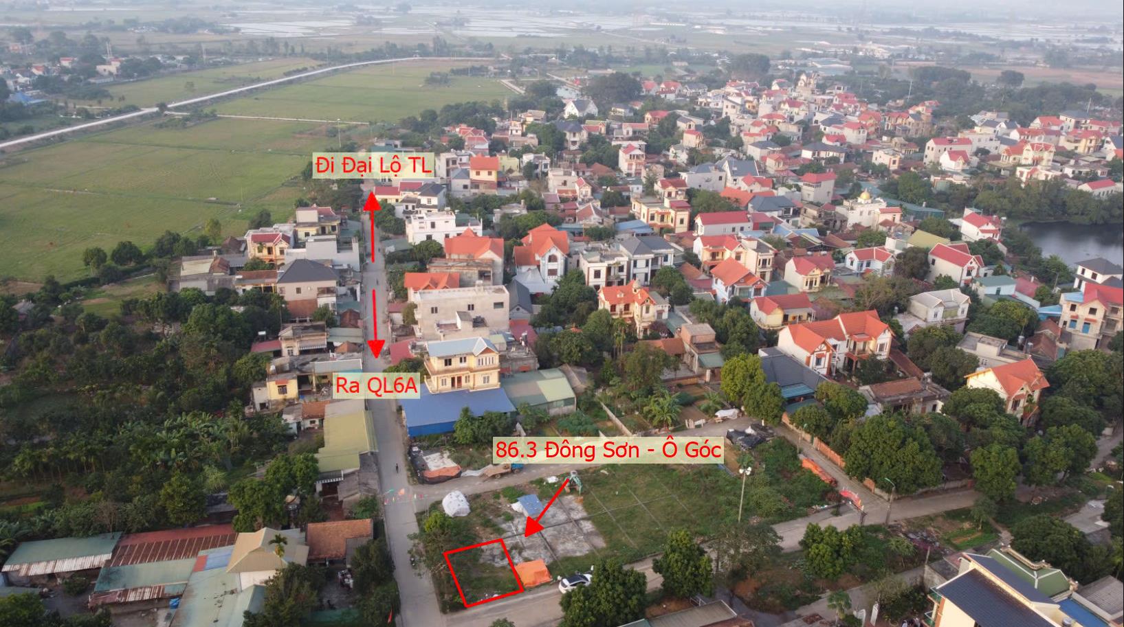 Hình ảnh Nhỉnh Tỷ Sở Hữu Lô Góc 2 Mặt Tiền Cực Đẹp Ô Tô Đỗ Cửa Tại Đông Sơn Chương Mỹ 