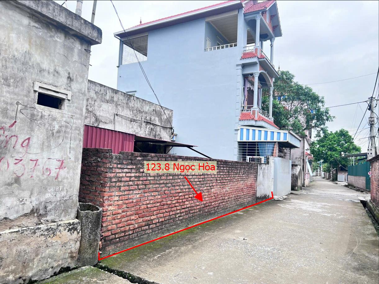 Hình ảnh Bán Đất Full Thổ Cư 123.8m Tại Ngọc Hòa Ô Tô Đỗ Tận Đất Gần Trục Chính Kinh Doanh Giá Chỉ Vài Tỷ