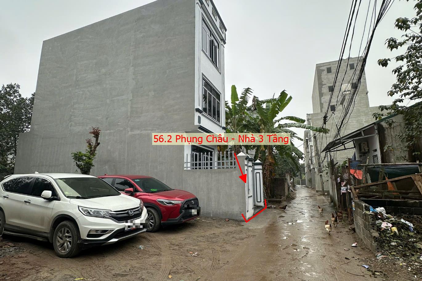 Hình ảnh Bán Nhà 3 Tầng Tại Phụng Châu Cạnh Trường Thể Dục Thể Thao Cách QL6 Chỉ Vài Trăm Mét