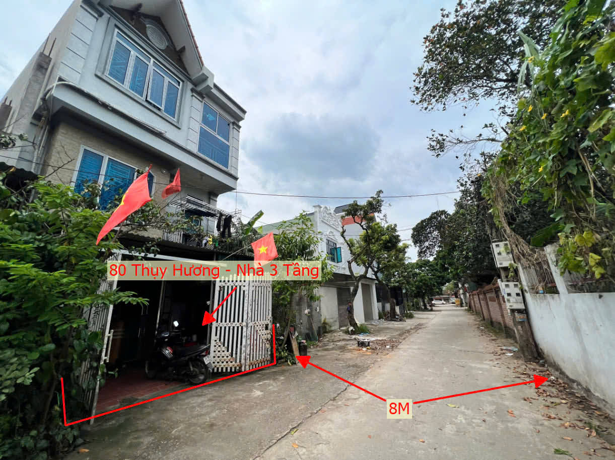 Hình ảnh Bán Nhà 3 Tầng Ô Tô Vào Tận Đất Sát Trục Kinh Doanh Ngay Trung Tâm Xã Thụy Hương 