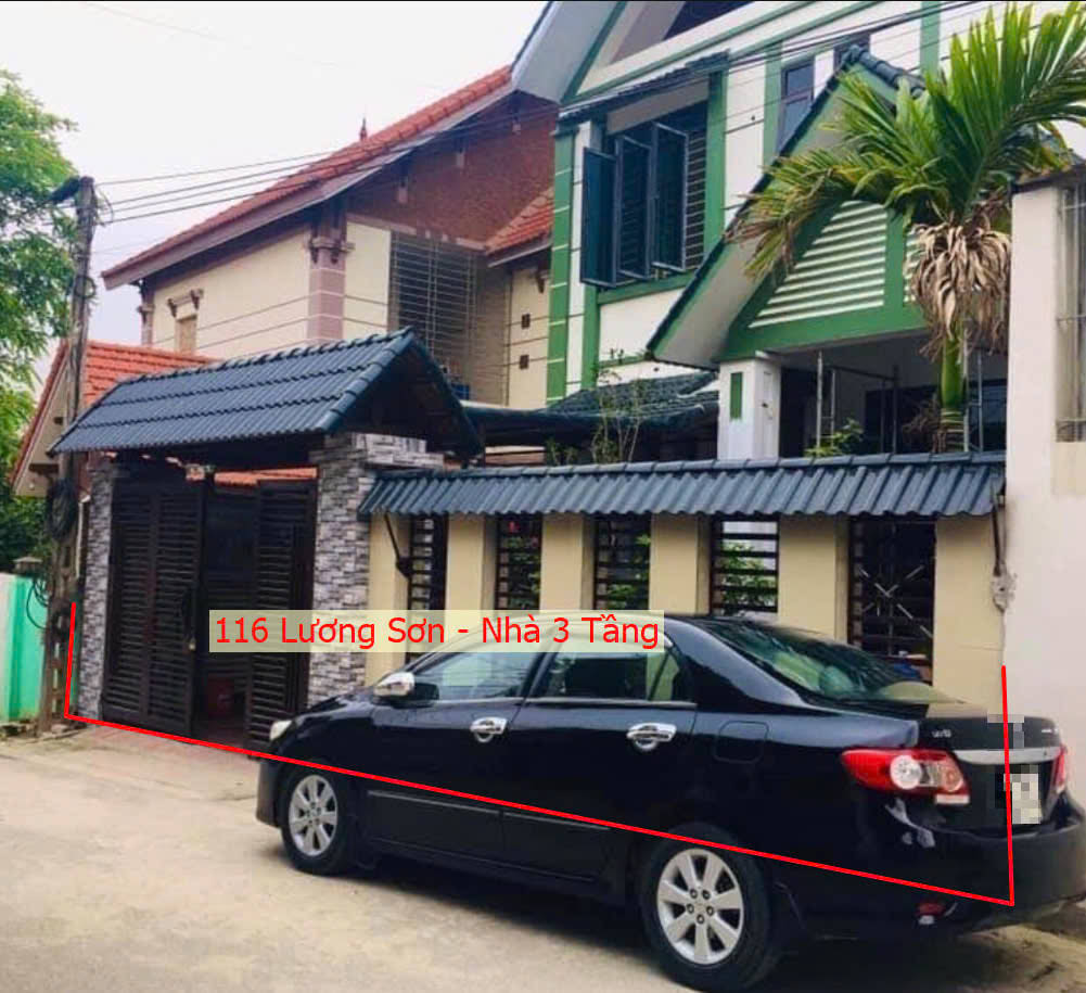 Hình ảnh Bán Nhà 3 Tầng Ô Tô Vào Tận Đất Ngay Trung Tâm Thị Trấn Lương Sơn Gần QL6A 