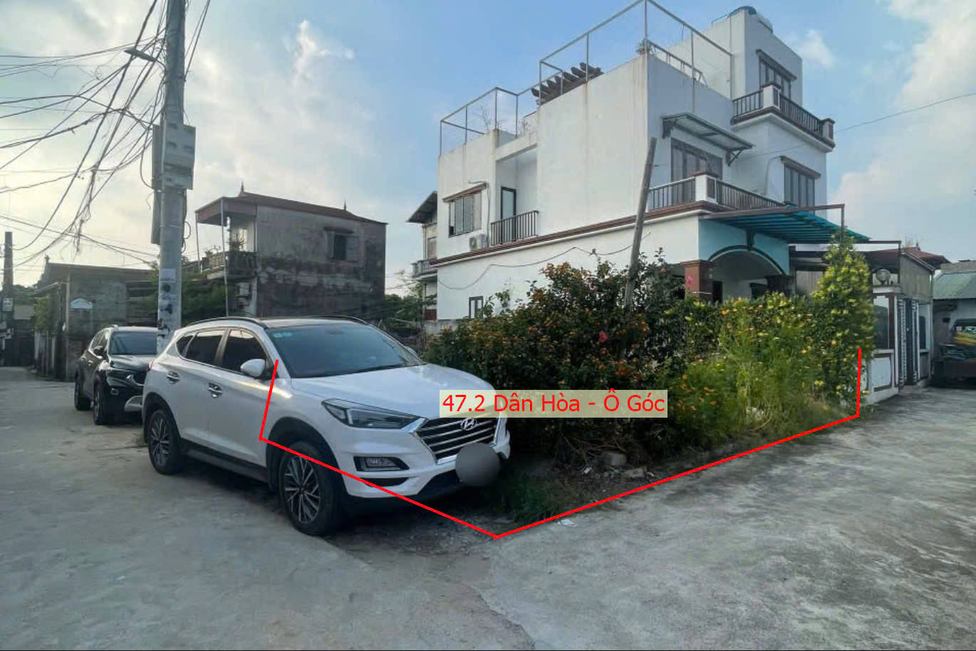 Hình ảnh Bán Lô Góc 2 Mặt Tiền Ô Tô Đỗ Tận Đất Sát Trục Chính Liên Xã Tại Dân Hòa 