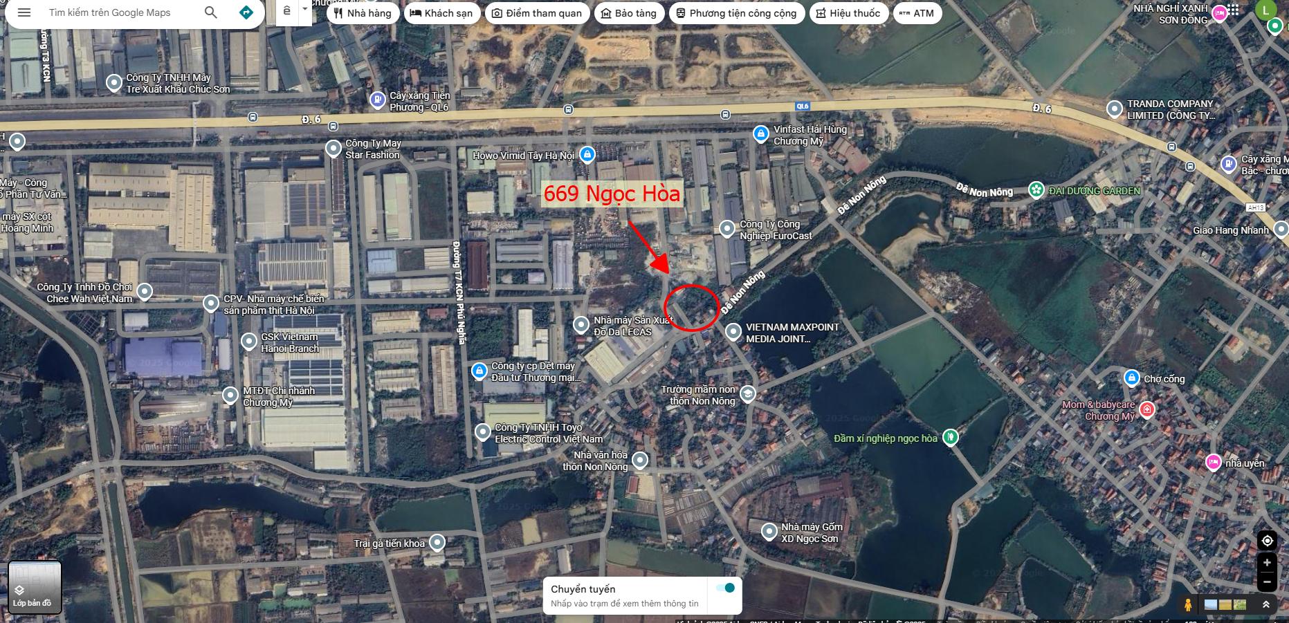 Hình ảnh Bán Thửa Đất 669m Tại Ngọc Hòa Ô Tô Đỗ Tận Đất Sát QL6A Đang Triển Khai Mở Rộng Cạnh Cụm KCN Phú Nghĩa