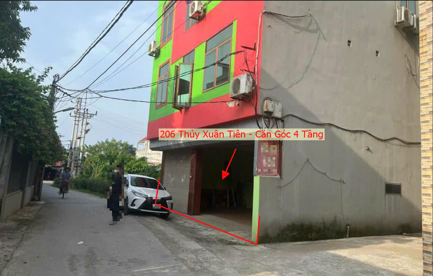 Hình ảnh Bán Căn Góc 4 Tầng Mặt Trục Kinh Doanh Xã Ngay Sát QL21A Tại Thủy Xuân Tiên Giáp Thị Trấn Xuân Mai