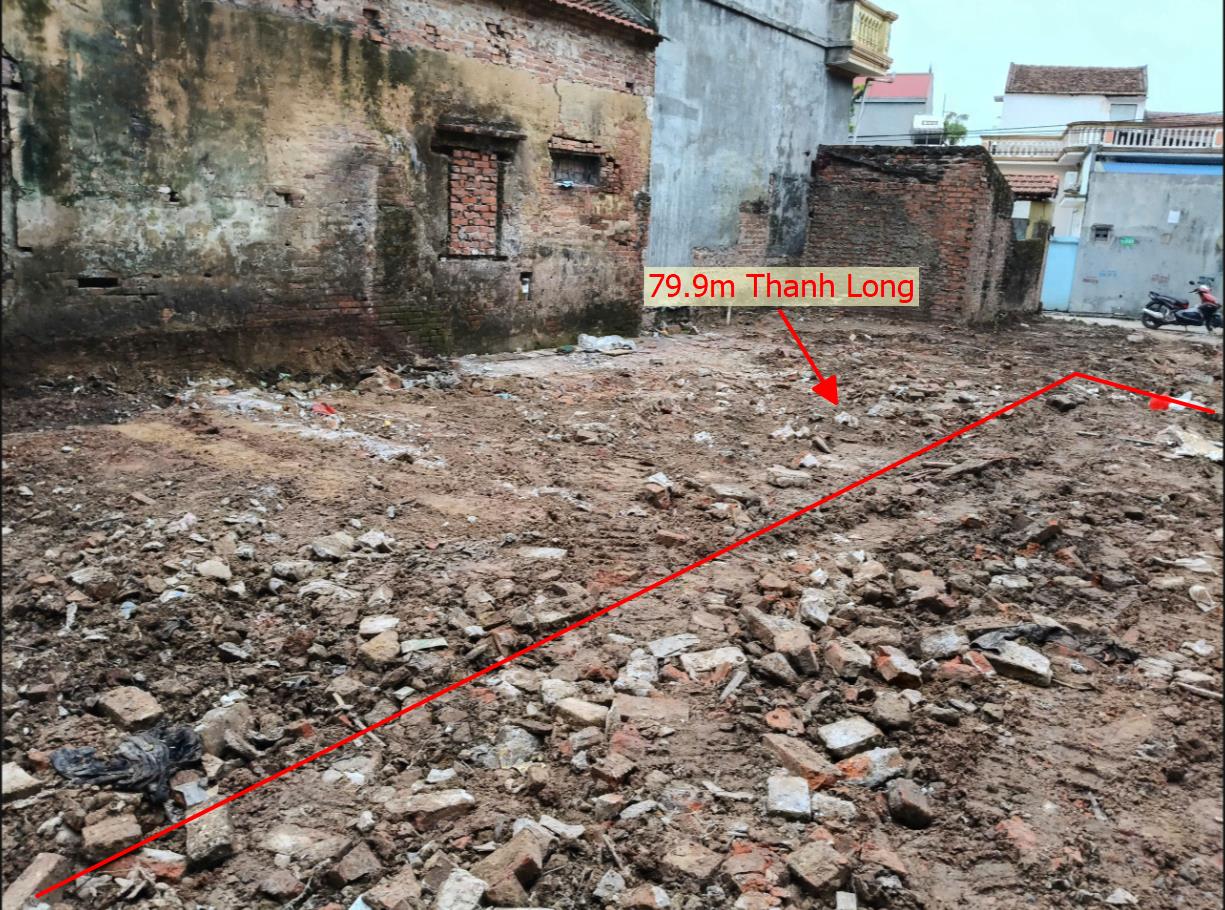 Hình ảnh Bán Lô Đất 79.9m Tại Thanh Long Đặng Xá Bám Đường Bê Tông Ô Tô Vào Tận Đất GẦn Chợ Trường Học Ủy Ban Gần Các KCN Giá Đầu Tư