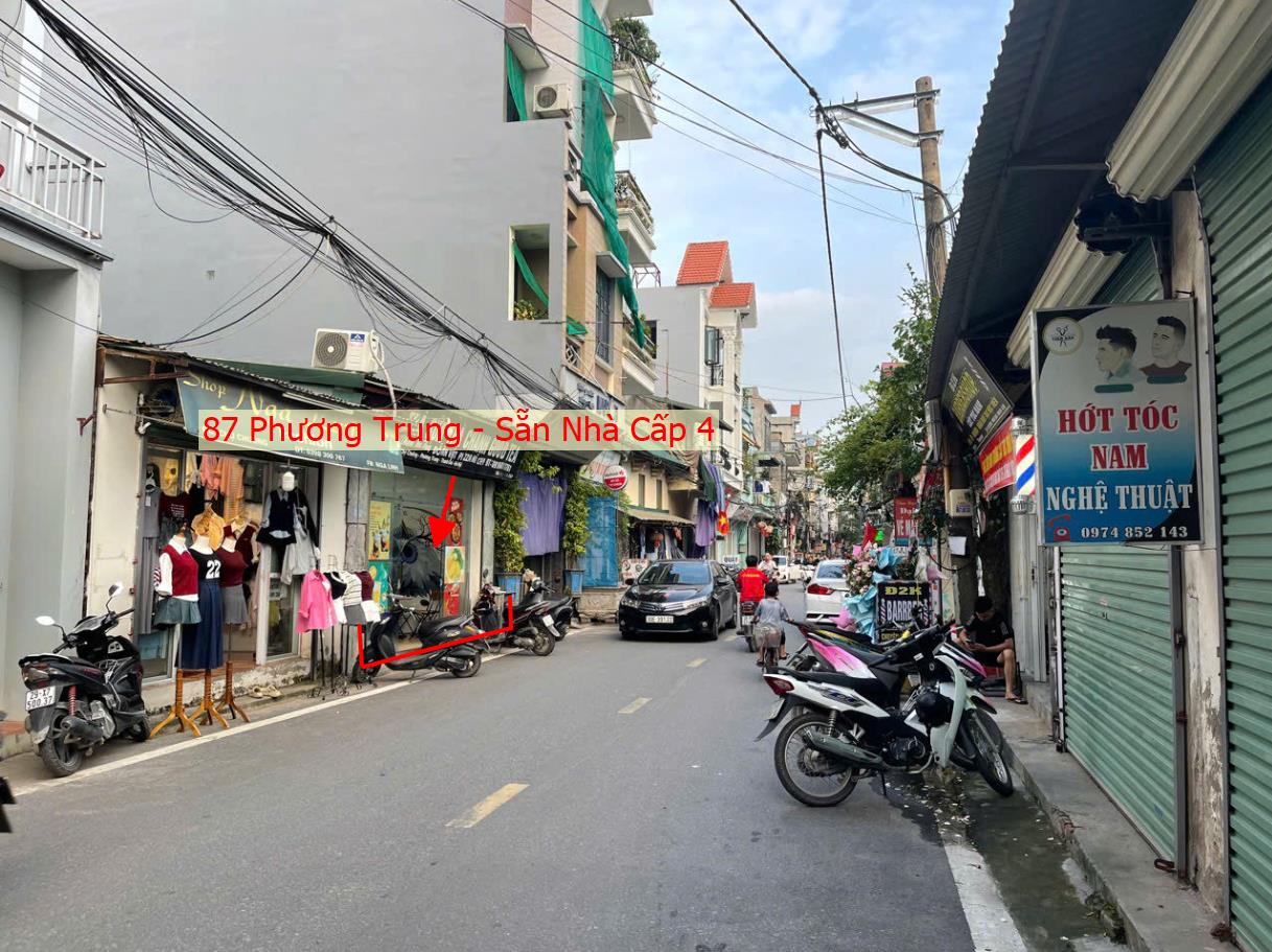 Hình ảnh Bán Đất Sẵn Nhà Mặt Đường Kinh Doanh Ngay Trung Tâm Xã Phương Trung Thanh Oai 