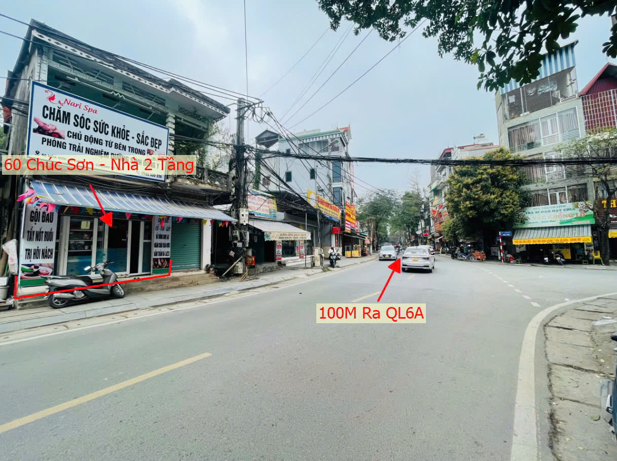 Hình ảnh Bán Đất Tặng Nhà 2 Tầng 60m Tại Chúc Sơn Mặt Đường Kinh Doanh TL419 Đối Diện Chợ Chúc Sơn