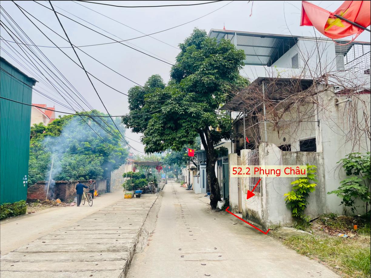 Hình ảnh Bán Đất Sẵn Nhà Cấp 4 52.2m Tại Phụng Châu Ô Tô Đỗ Tận Cửa Sát Trục Kinh Doanh Liên Huyện