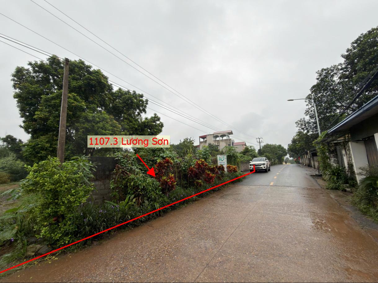 Hình ảnh Bán Thửa Đất 1107.3m Tại Lương Sơn Mặt Trục Chính Kinh Doanh Cách QL6A Chỉ Vài Trăm Mét