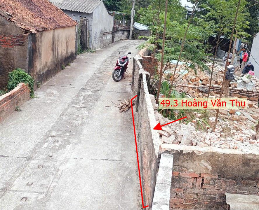 Hình ảnh Bán Thửa Đất 49.3M2 Tại Hoàng Văn Thụ Chương Mỹ Gần Trục Liên Xã - Đất Phân Lô Hoàng Văn Thụ Giá Rẻ