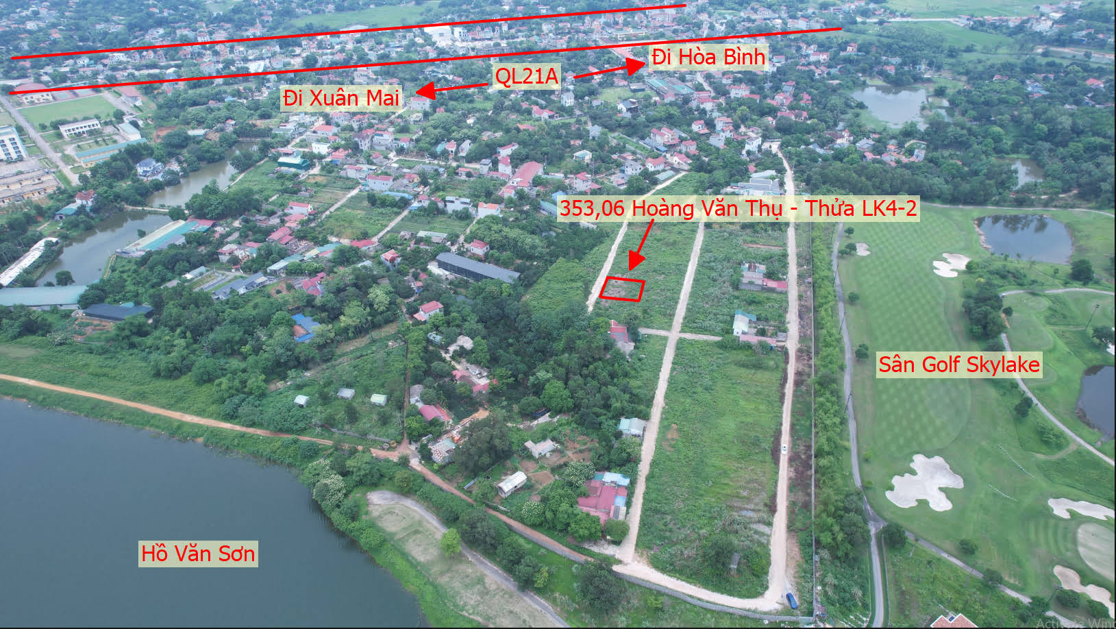 Hình ảnh Bán Đất Đấu Giá Nằm Trong Khu Đất Tái Định Cư Hoàng Văn Thụ Cực Đẹp Sát Sân Golf Skylake 