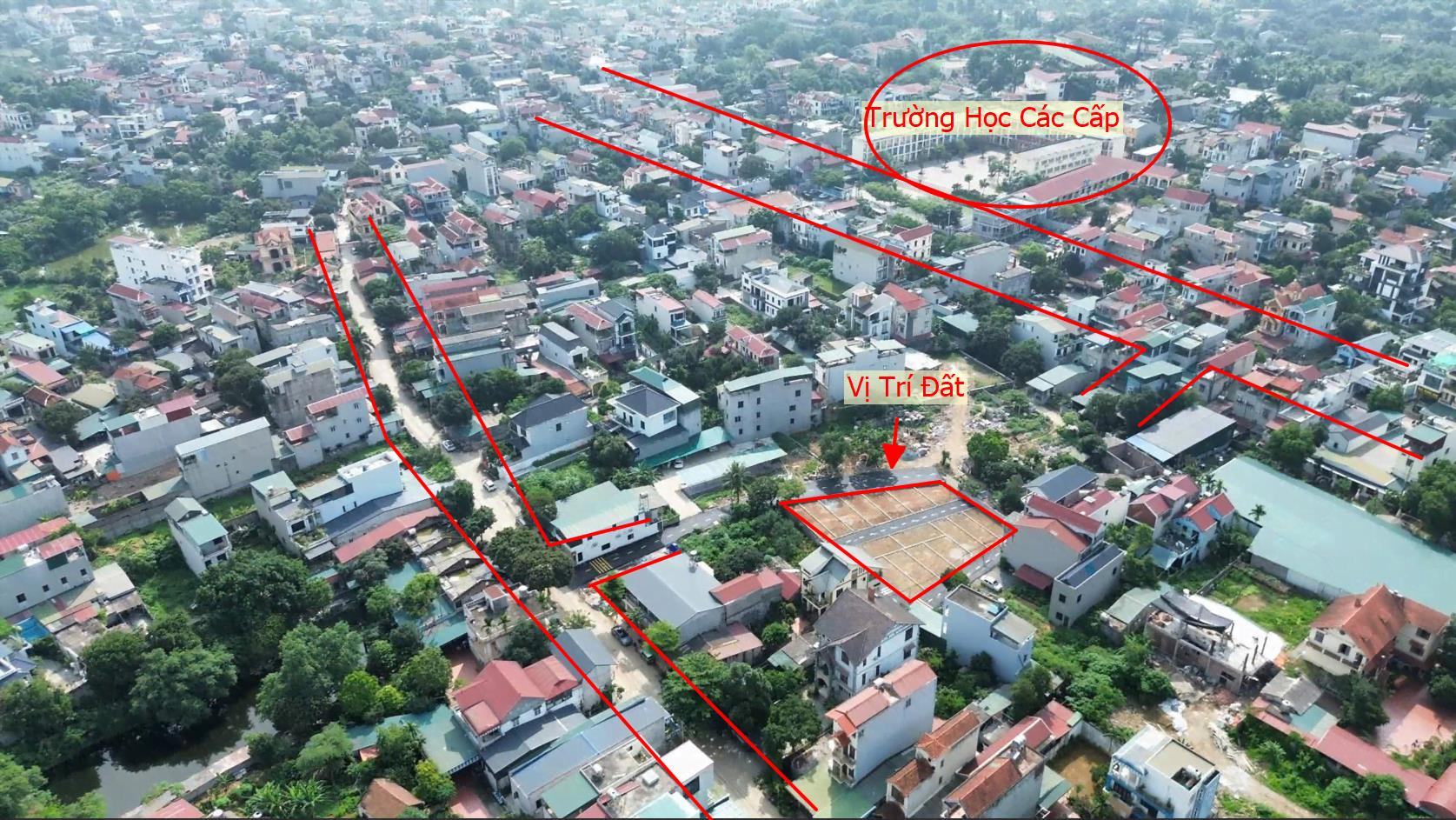 Hình ảnh Đất Phân Lô Thị Trấn Xuân Mai Ô Tô Đỗ Tận Đất Sát QL6A Ngay Gần Ngã Tư Xuân Mai 