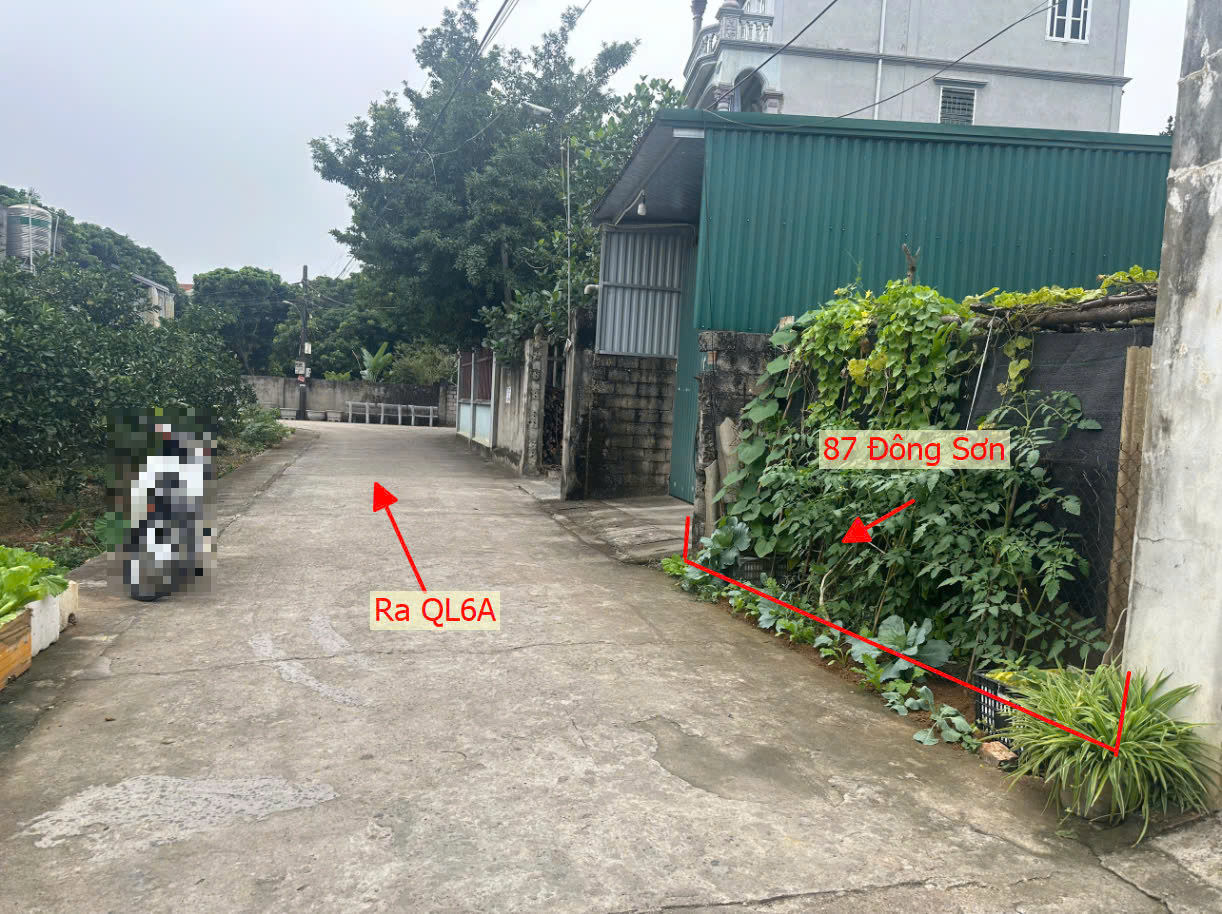 Hình ảnh Bán Đất Đông Sơn Ô Tô Vào Tận Đất Sát QL6A Đang Triển Khai Mở Rộng 