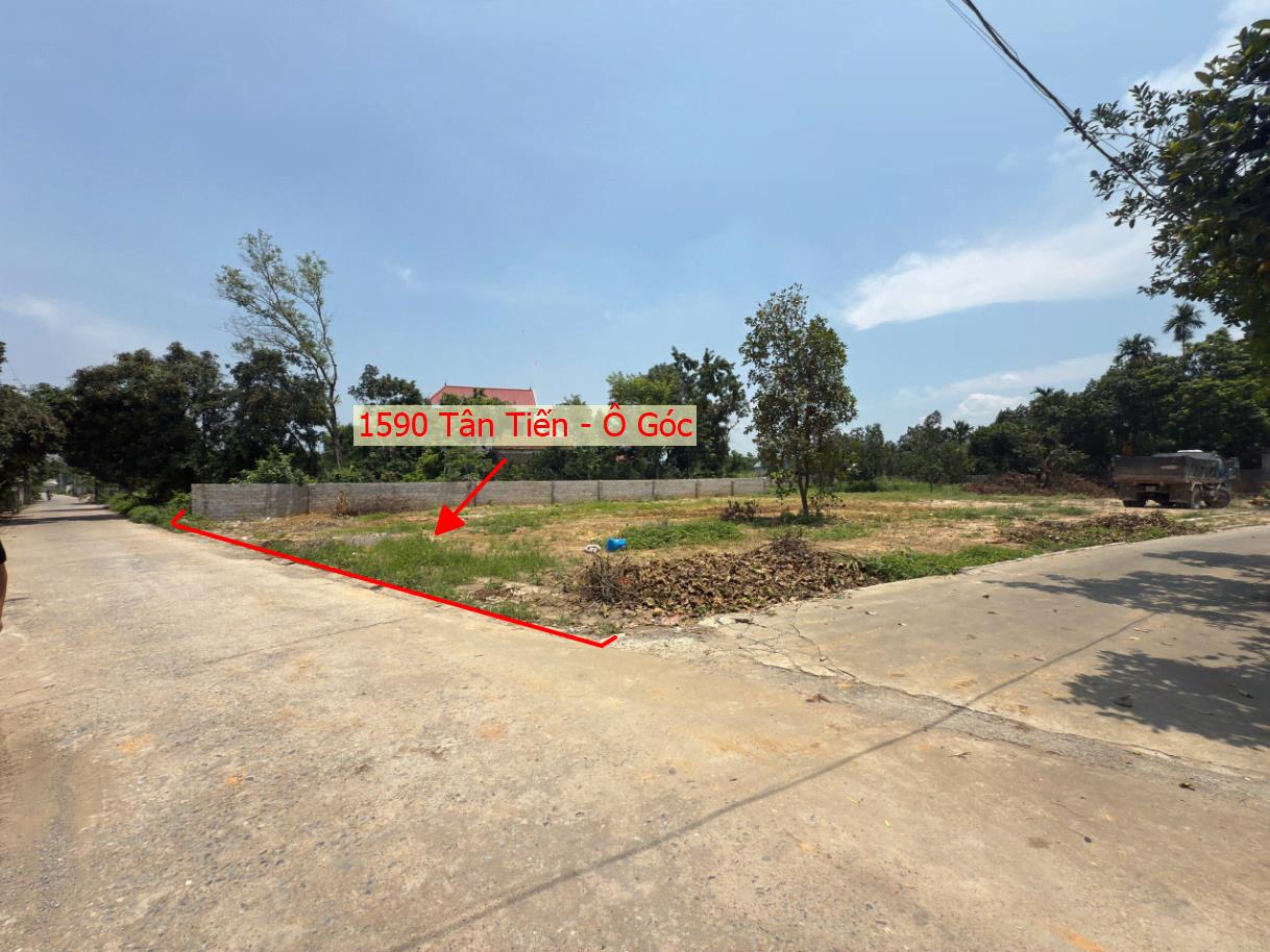 Hình ảnh Bán Lô Góc 2 Mặt Tiền 1590m Tại Tân Tiến Đường Ô Tô Tránh Sát Trục Chính Kinh Doanh Liên Xã 