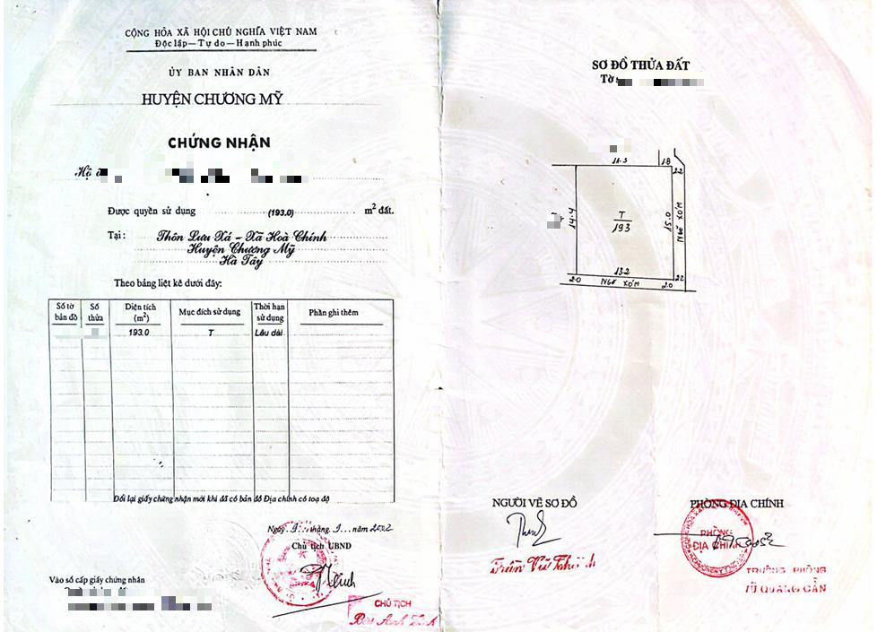 Hình ảnh Bất Động Sản Hòa Phú Bán Đất Khu Vực Hòa Chính Lô Góc 2 Mặt Thoáng Full Thổ Cư Gần Trục Kinh Doanh Liên Xã 