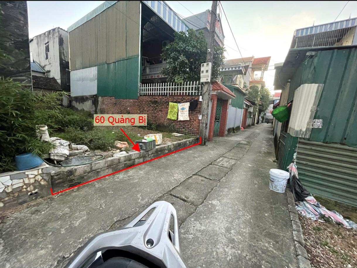 Hình ảnh Bán Thửa Đất Full Thổ Cư 60m Tại Quảng Bị Ô Tô Đỗ Tận Đất Gần Mặt Đường Kinh Doanh TL419