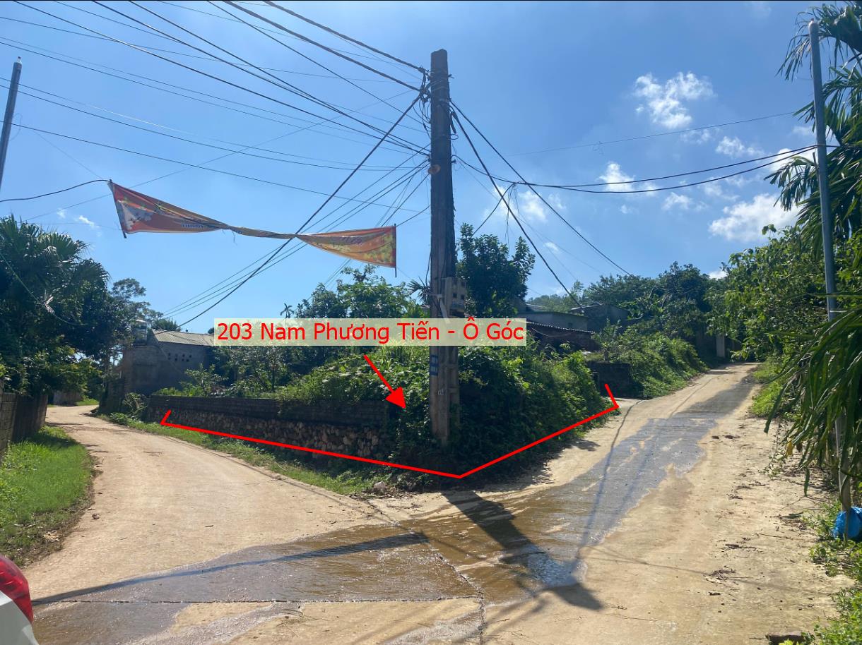 Hình ảnh Chủ Cắt Bán 203m Tại Nam Phương Tiến Lô Góc 2 Mặt Tiền Đường Thông Ô Tô Sát Trục Kinh Doanh