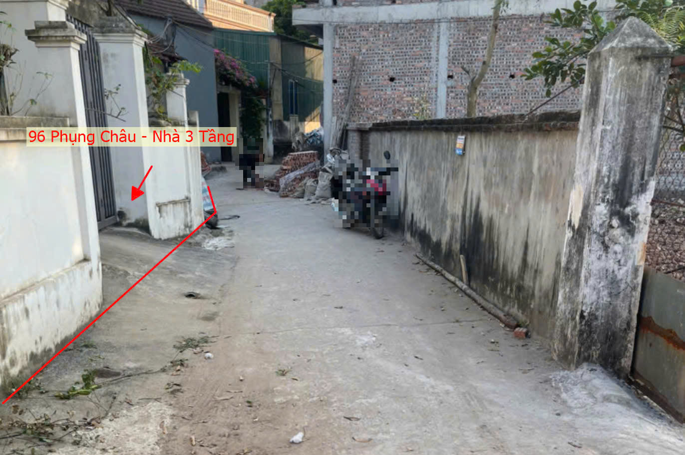 Hình ảnh Bán Nhà 3 Tầng Sát Trục Chính Kinh Doanh Liên Huyện Ngay Gần Trung Tâm Hành Chính Xã Phụng Châu 