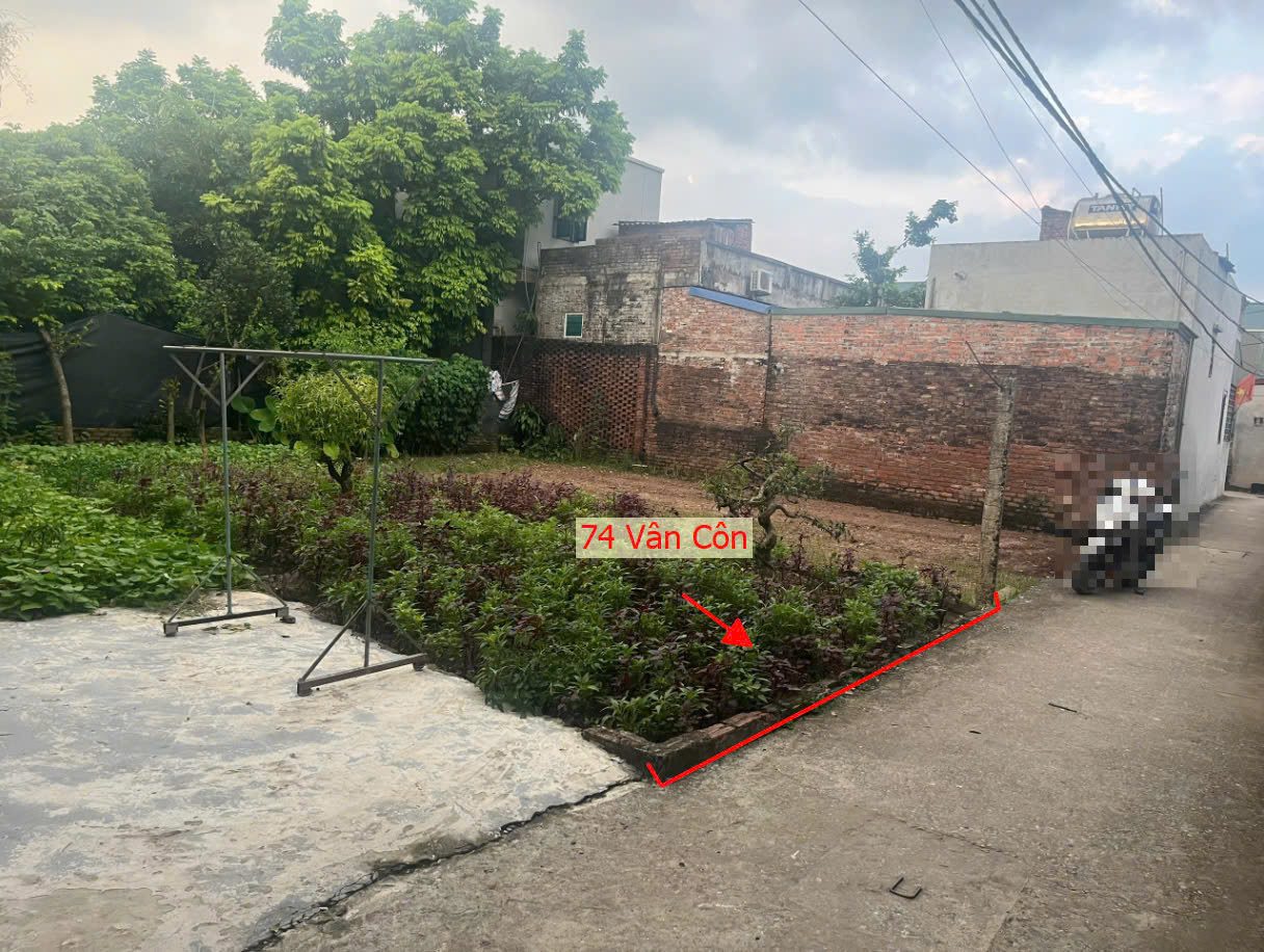 Hình ảnh Bán Đất Full Thổ Cư 74M2 Tại Vân Côn Hoài Đức Sát Trục Chính Kinh Doanh Giá Chỉ Hơn 2 Tỷ