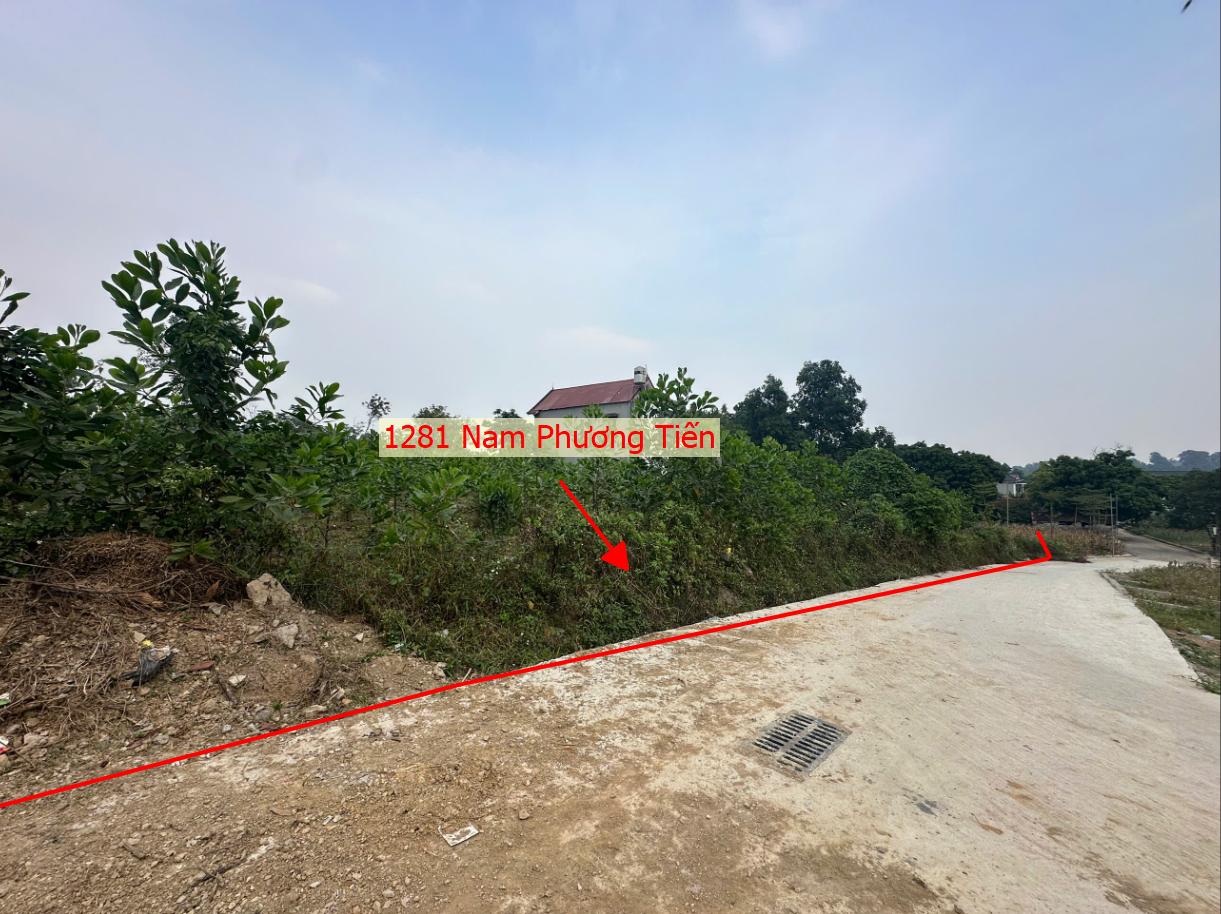 Hình ảnh Bán Thửa Đất 1281m Tại Nam Phương Tiến Đường Thông Ô Tô Ngay Sát Hồ Văn Sơn, Khu Sân Golf Skylake