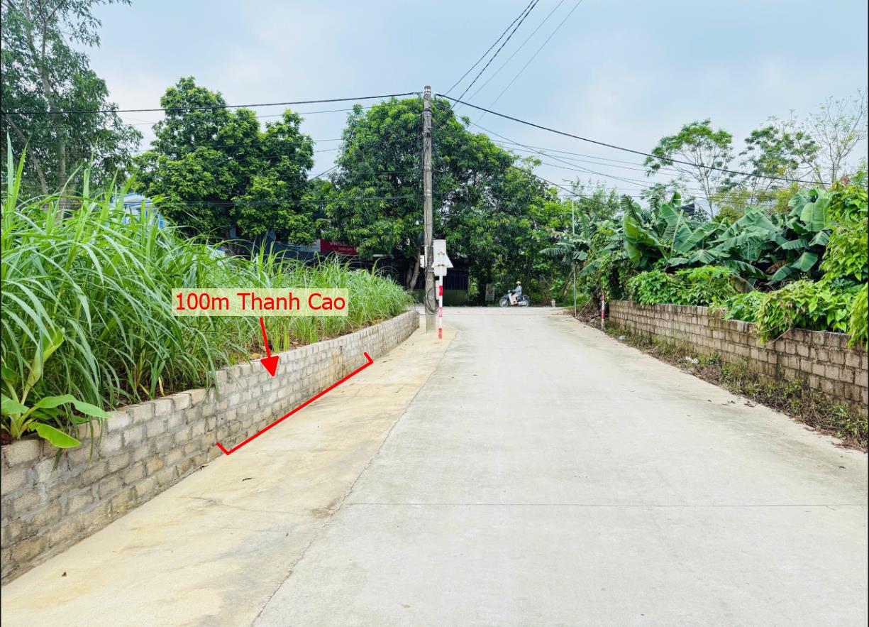 Hình ảnh Bán Lô Đất 100m Tại Thanh Cao Lương Sơn Bám Đường Bê Tông Ô Tô Vào Tận Đất Dân Cư Đông Sát QL21a Giá Đầu Tư