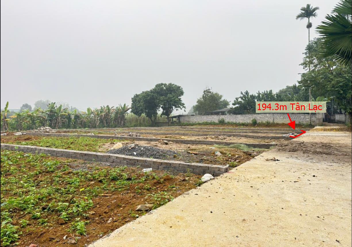 Hình ảnh Bán Lô Đất 194m Tại Tân Lạc Bám Đường Bê Tông Ô Tô Vào Tận Đất Dân Cư Đông Đúc Cách Tl 150m CÁch Ql6 2km Giá Đầu Tư