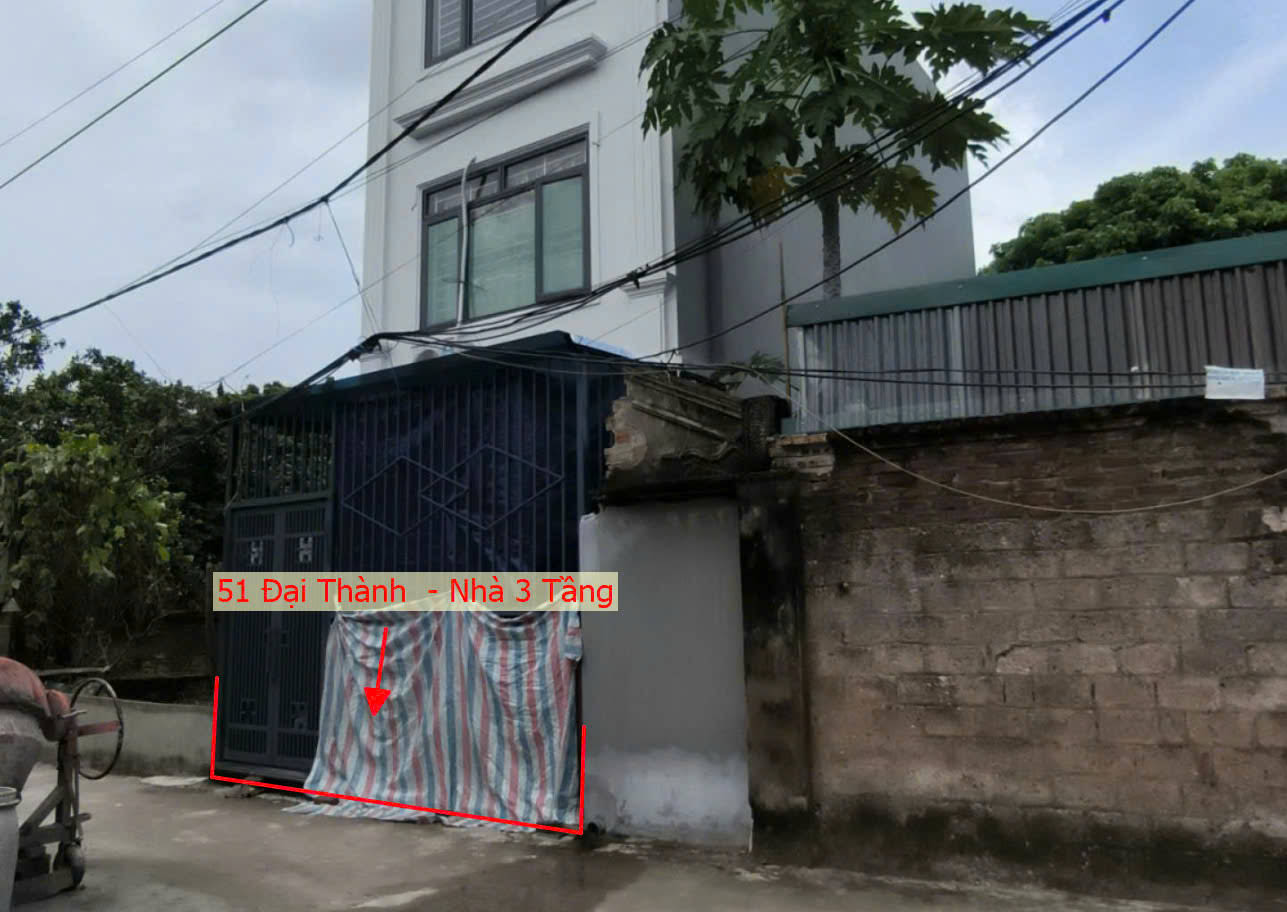 Hình ảnh Bán Nhà 3 Tầng Tại Đại Thành Ô Tô Vào Tận Đất Ngay Sát Trục Chính Kinh Doanh