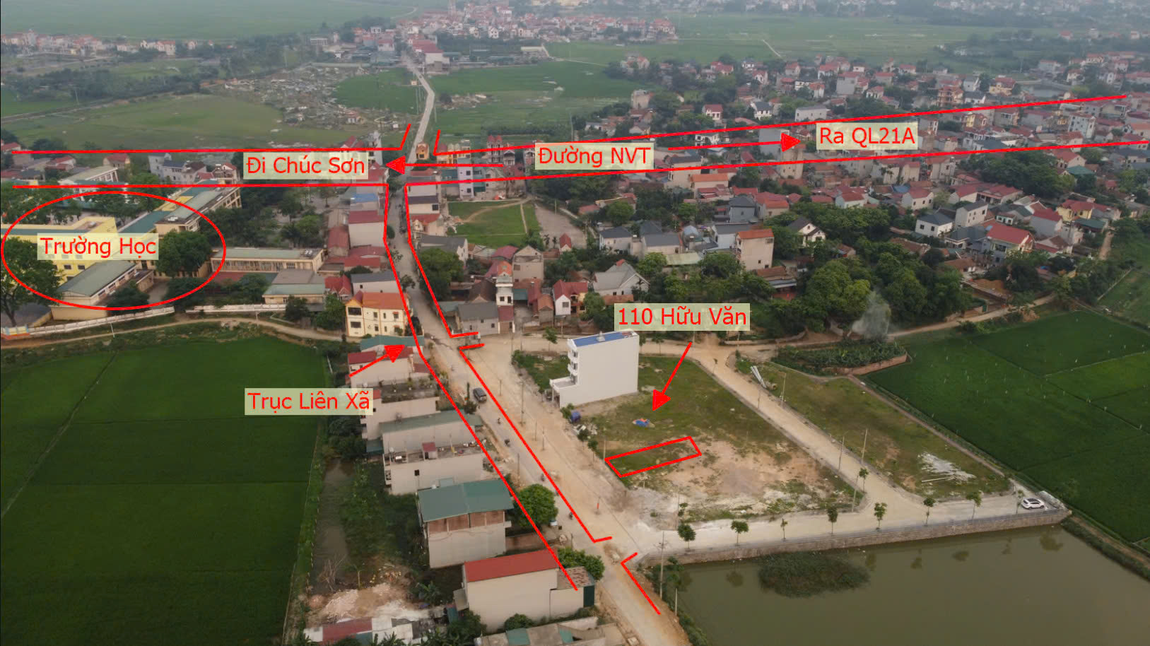 Hình ảnh Bất Động Sản Trần Phú Bán Đất Đấu Giá Khu Vực Hữu Văn Mặt Đường Kinh Doanh Liên Xã Cách Đường Nguyễn Văn Trỗi 20M