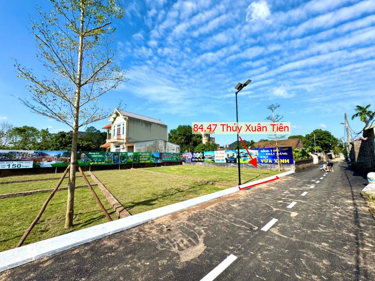 Hình ảnh Bán Đất Phân Lô Thủy Xuân Tiên Ô Tô Vào Tận Đất Sát Trục Chính Kinh Doanh Liên Xã Ngay Gần QL21A