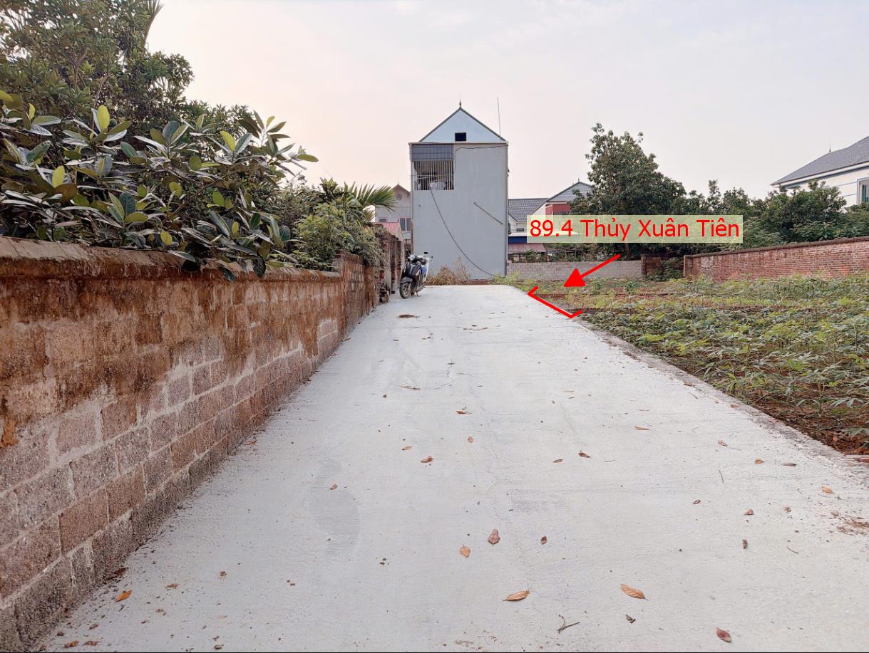 Hình ảnh Bán Đất Phân Lô Thủy Xuân Tiên Sát Trục Chính Kinh Doanh Liên Xã Cách QL21A Chỉ Hơn 1km