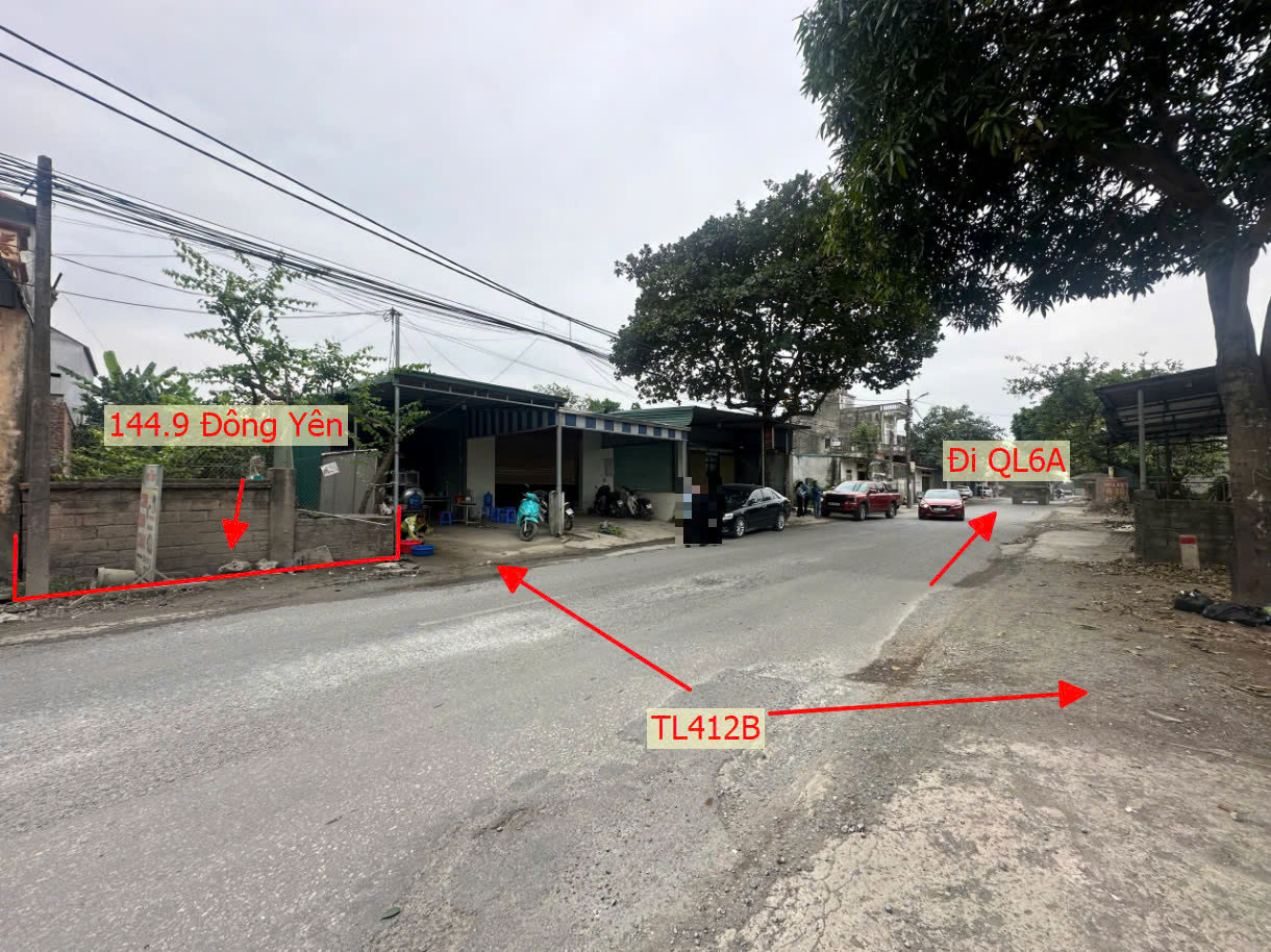 Hình ảnh Bán Đất Đông Yên Mặt Đường Kinh Doanh TL412B Giáp Thị Trấn Xuân Mai Gần QL6A Đang Mở Rộng