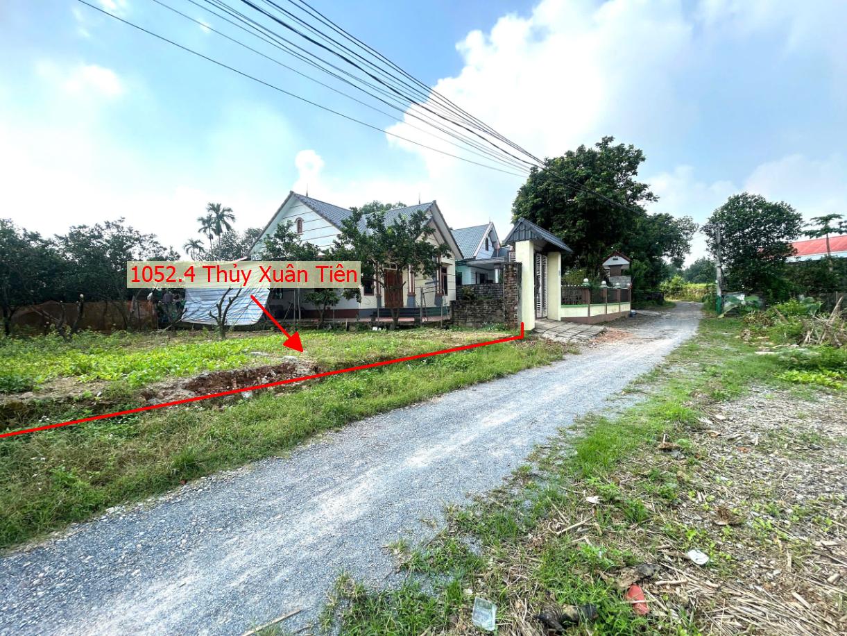 Hình ảnh Bán Thửa Đất 1052.4m Tại Thủy Xuân Tiên Đường Ô Tô Tránh Sát Trục Chính Kinh Doanh Liên Xã