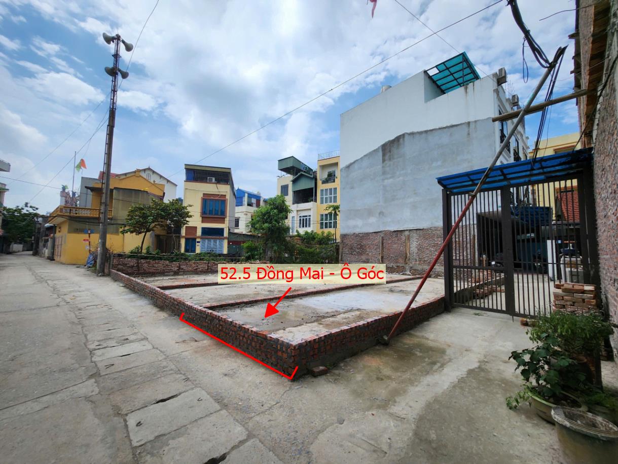 Hình ảnh Bán Lô Góc 2 Mặt Thoáng 52.5m Tại Đồng Mai Đường Thông Ô Tô Sát Khu Dịch Vụ Sinh Thái Đồng Mai